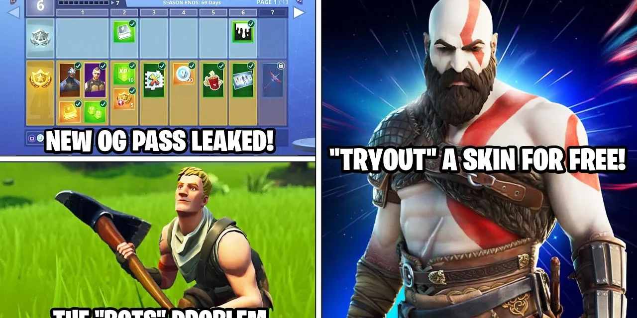 Fortnite OG Season 4 Battle Pass Leaks, Free Trials, and More