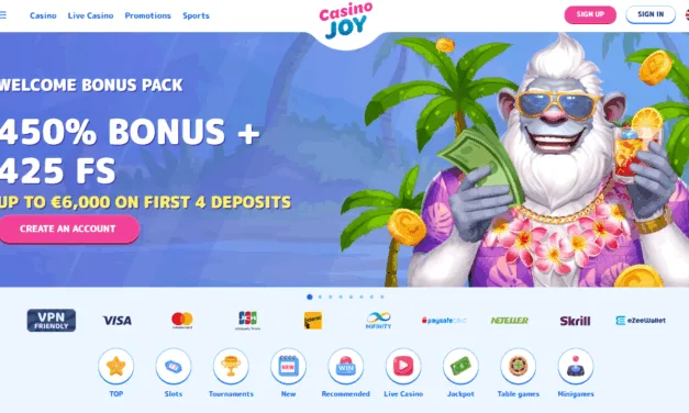 CasinoJoy Review: Bonuses, Fortnite Betting, Game Selection & Secure Payouts Explained