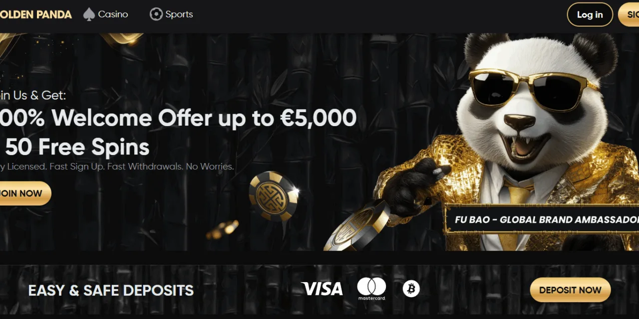 Golden Panda Review: Guide to Games, Bonuses, Esports Betting & Secure Payments