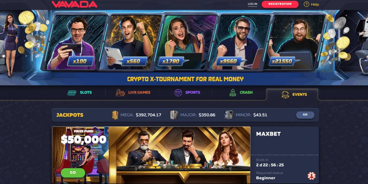 VAVADA Review: Top Online Casino and Esports Betting Site