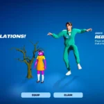 Fortnite Squid Game Collab Adds Free Emote and More