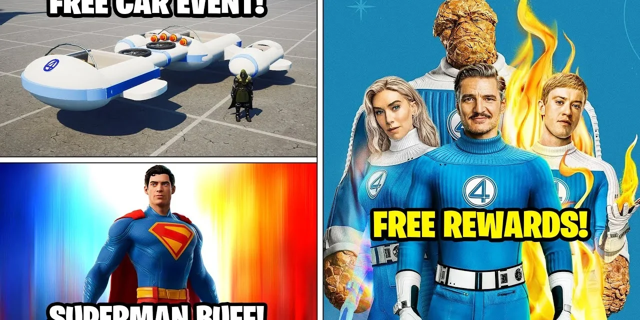 Fortnite’s July Update: Free Rewards, Fantastic 4 & More Fortnite’s July Update: Free Rewards, Fantastic 4 & More