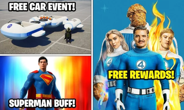 Fortnite’s July Update: Free Rewards, Fantastic 4 & More